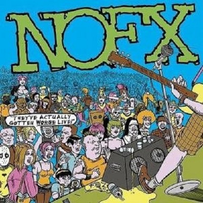 NOFX ''THEY´VE ACTUALLY GOTTEN WORSE LIVE'' 2 LP+CD VINYL