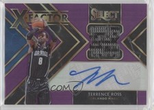 2019-20 Select X-Factor Memorabilia Signatures Purple /99 Terrence Ross Auto 0b2