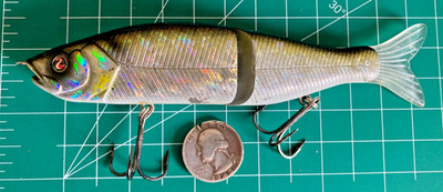 River2Sea S-Waver 168S Fishing Lure Party Crasher Jointed SWIMBAIT SUSPENDED VG+
