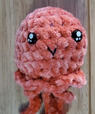 Handmade Crochet Jellyfish Plushie Stuffed Animal