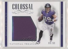 2017 Panini National Treasures Colossal Materials 86/99 Danny Woodhead #17 5x8