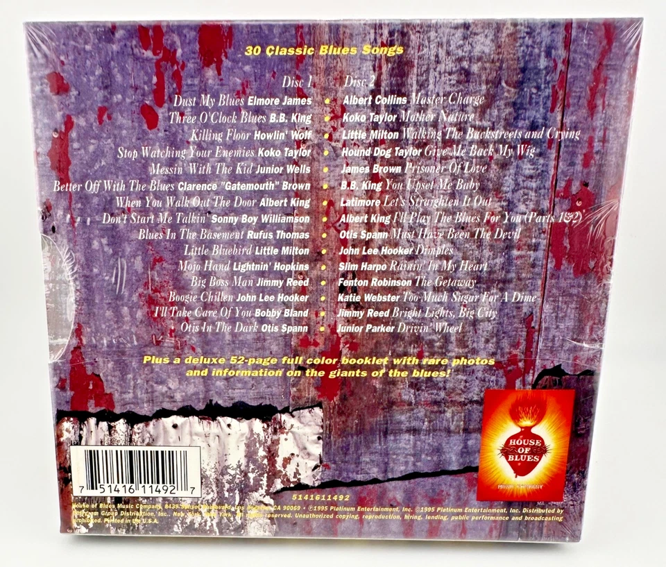 The Essential Blues by Various Artists [ NEW 2CD + Hype + Booklet, 1995 ] SEALED Foto 3 de 4