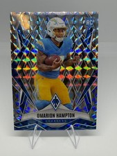 2025 Panini Phoenix Omarion Hampton Silver Pyramids (RC) #192 Chargers 