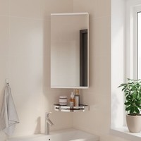 Eck-Spiegelschrank | GäStebad | Badezimmer Spiegel | Wandschrank | Kosmetik