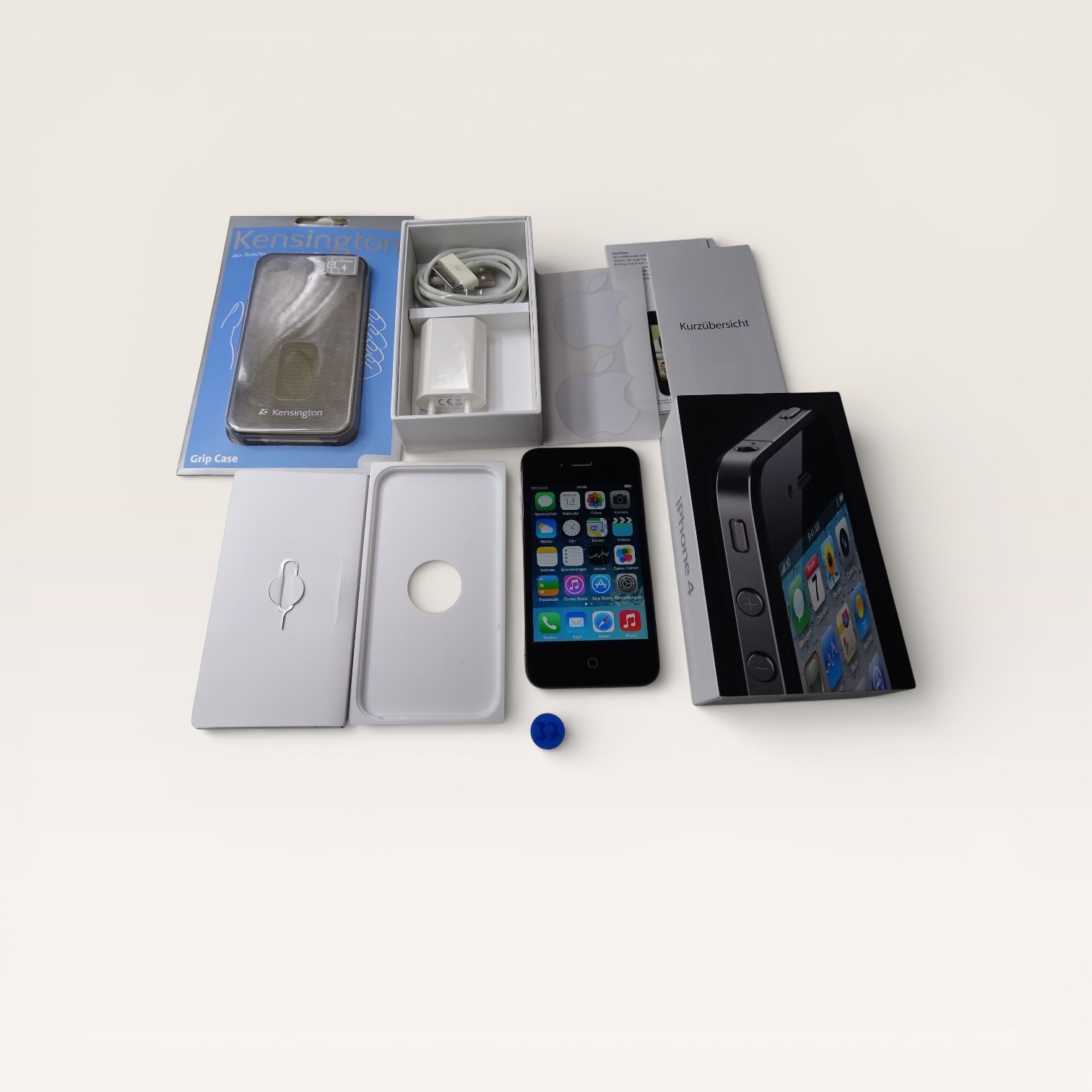Apple iPhone 4 16GB Schwarz! Ohne Simlock! TOP ZUSTAND! Selten! RAR! iOS!
