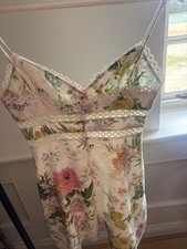 Zimmerman Heathers Sun Dress in Garden Floral Linen Mini Dress size 1