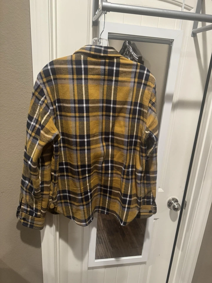New ROGUE TERRITORY "Field Shirt" in Gold Plaid Medium - Image 2 of 2