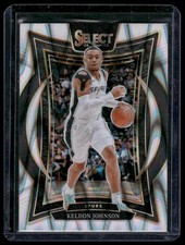 2024-25 Panini Select #58 Keldon Johnson Seismic Mosaic