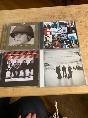 Lot of 4 U2 music CDs