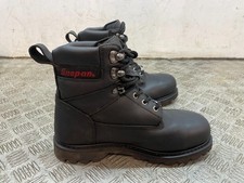 SNAP ON STEEL TOE CAP BOOTS UK 10
