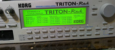 Korg Triton Rack Sound Module - FULLY LOADED - 8 EXBs, MOSS, SCSI, DI, and USB
