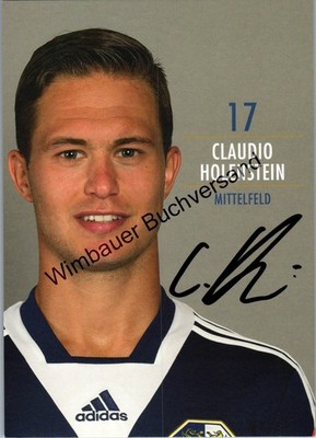 Original Autogramm Claudio Holenstein FC Luzern /// Autograph signiert signed si