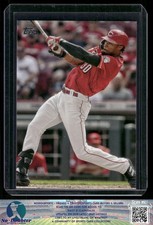 2024 Topps #386 Will Benson True Photo Variation Cincinnati Reds 9.2A