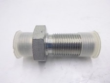 Parker Seal-Lok O-Ring Face Seal Tube to Tube Fitting 12WMLOS w/ Metric Hex