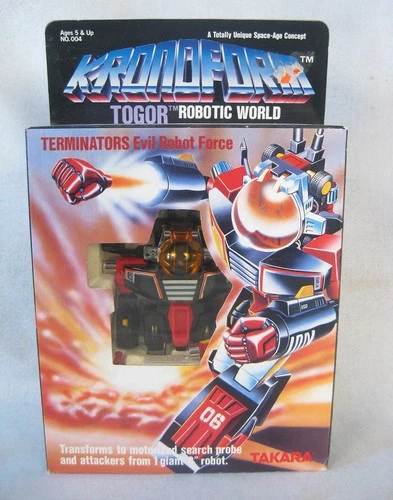 Vintage 1984 Takara Kronoform Togor Transforming Robot Sealed in Box