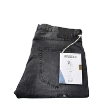 PRPS Windsor Tapered Skinny Straight Black Jeans Size 40x34 NWT