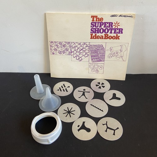 Wear Ever Super Shooter 70001 Replacement Parts 8 Shape Disks and Manuals PARTS - 第 1/6 張圖片