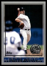 David Wells 1998 Topps Opening Day #40 Yankees MLB READ FREE SHIP AutographDen
