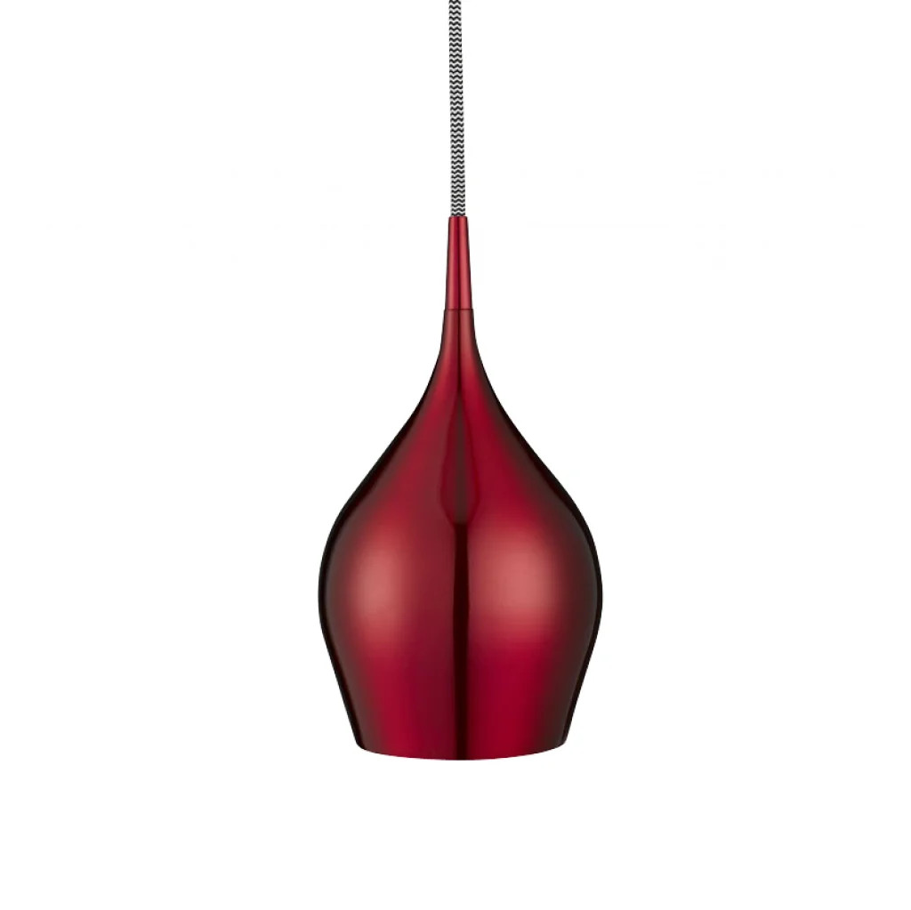 Ceiling Light Red Vibrant 12 Small Searchlight 6461-12RE