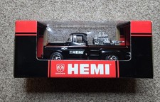 Liberty Classics 1957 Dodge Stepside Pickup 124 Diecast Black Red Truck