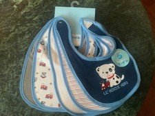 5-Pack Baby Bibs - New