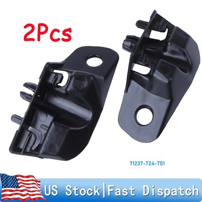 2 Pack Front Upper Bumper Brackets Fit For Honda Civic 2022 71237-T24-T01