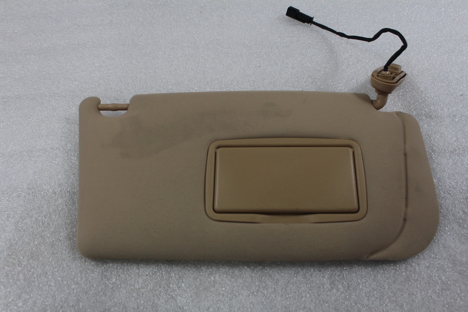 Maserati Quattroporte, RH, Right, Sun Visor, Tan, Used, P/N 67821400