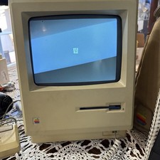 Apple Macintosh 512K Computer w/Og Keyboard, Mouse, Cords, Manual, Disk-READ