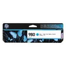 Original HP 980 Cyan Ink Cartridge (D8J07A)