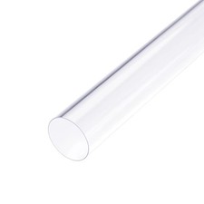 Clear Rigid PVC Pipe 25/32" 20mm ID x 13/16" 21mm x 1.5ft, 0.02" Tubing