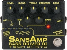 TECH 21 SansAmp Bass Driver DI "Free Shipping in the USA"
