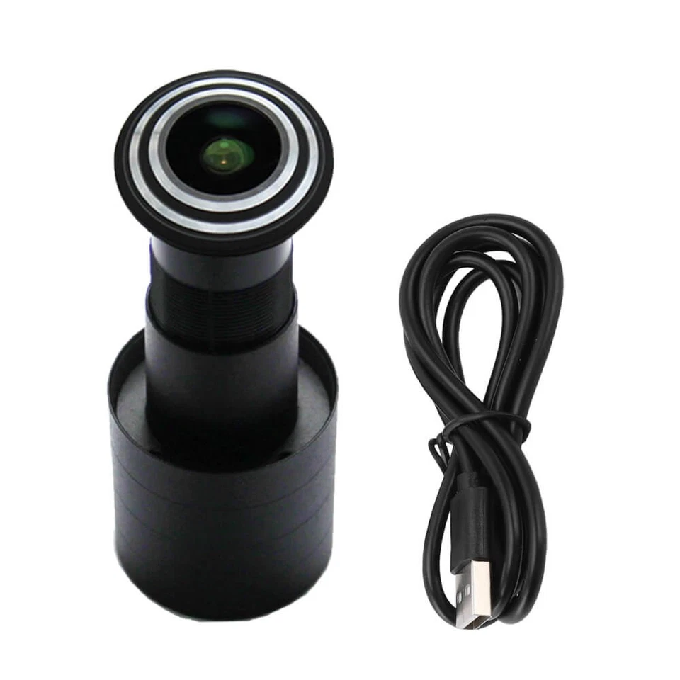 NEW Tuya WIFI 2.4G/5G Smart  Peephole Camera 180° Wide Angle Lens Two-way Voice - Image 2 of 4
