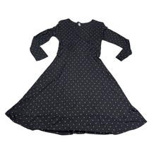 Old Navy Polka Dot Dress Gray Size Medium