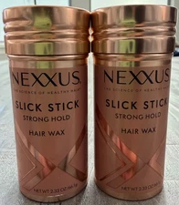 Nexxus Slick Stick Strong Hold Hair Wax  2.33 Oz Each - 2 Pack