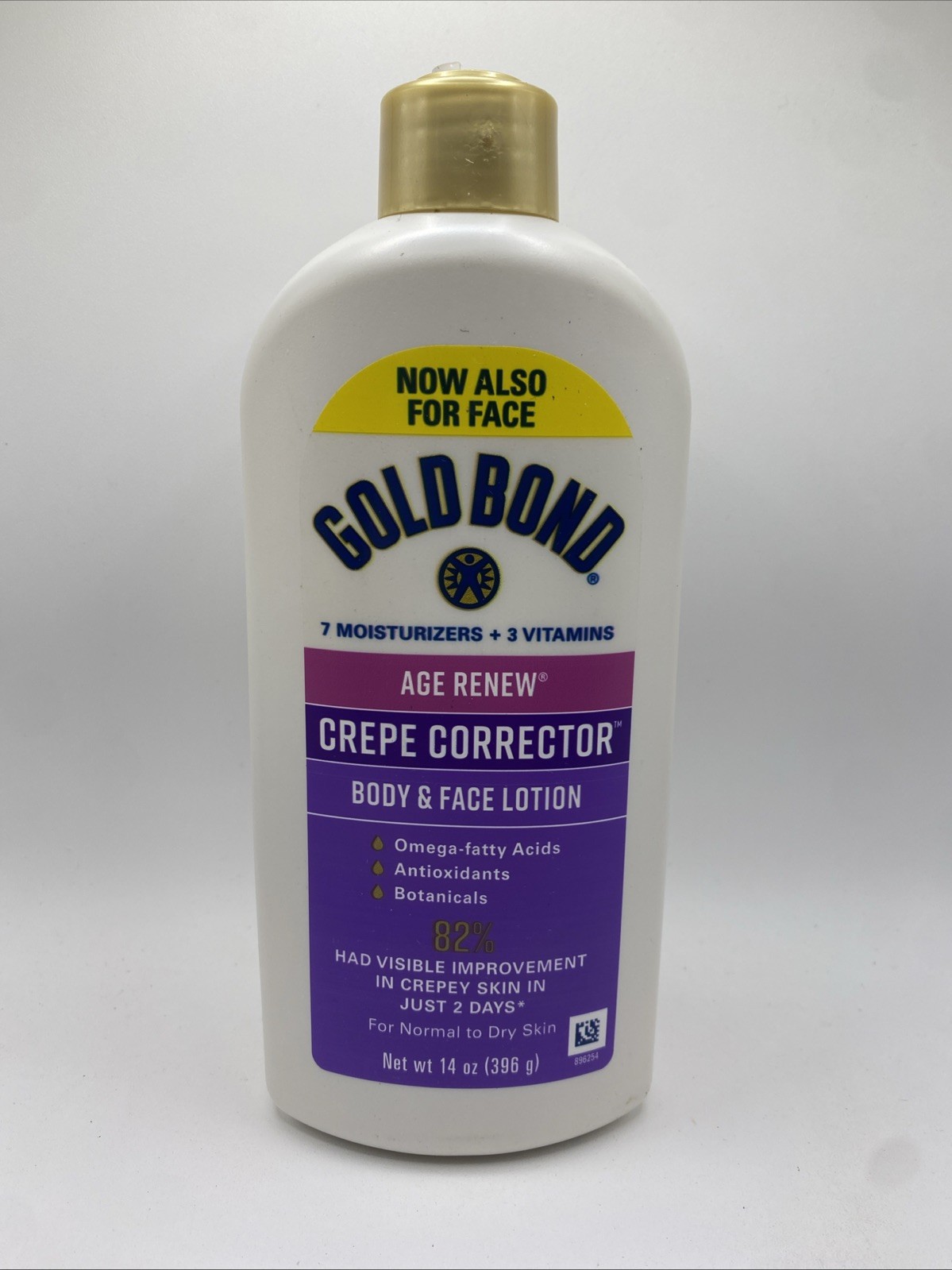 Gold Bond Age Renew Crepe Corrector Body Lotion, 14 oz BROKE