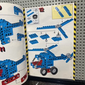 Lego Technic Universal Set (8035) Instruction Manual Booklet ONLY No Bricks