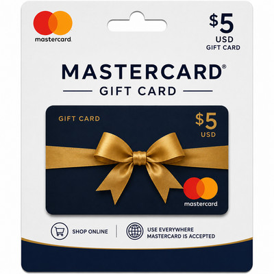 MASTERCARD 5 DOLLAR CODE DELIVERY VIA INBOX digital GLOBAL