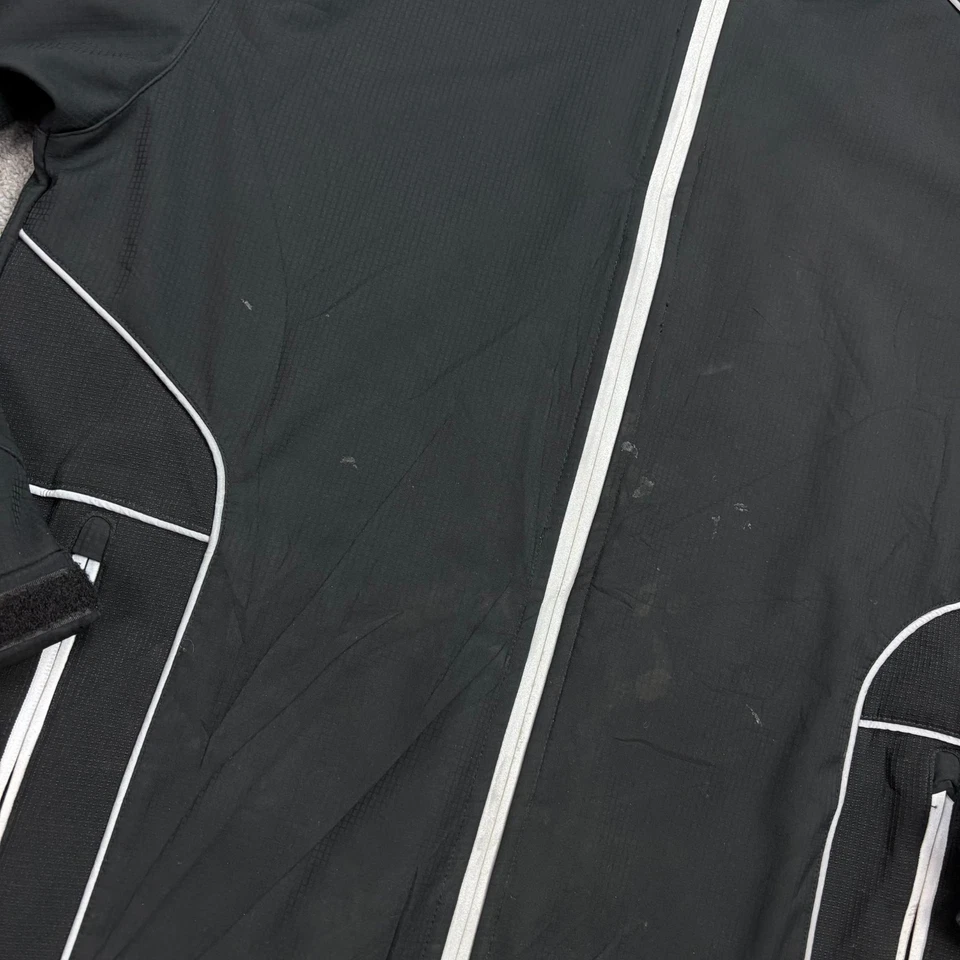 Dickies Jacket Adult Medium Black Chore Work Wear Lined Rain Hood Coat Men* — 第 4/4 张图片