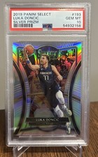 2019 Panini Select Luka Doncic #193 Premier Silver PSA 10 Gem Mint - LeBron 👀