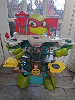 2016 Imaginext TMNT Teenage Mutant Ninja Turtles Halbschalen-Heldenhauptquartier