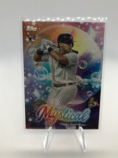 2024 Jasson Domínguez Topps Update Mystical Insert Rookie Card #MYS-7 PWE. rookie card picture
