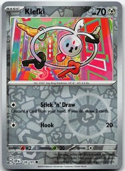 Klefki 128/191 Surging Sparks Reverse Holo Common