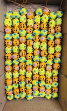 5 Strands Beautiful Lamp work Glass Beads, Fancy Beads for bracelets and jewelry