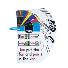 Educational Phonics Learning Card Water Resistant Phonics Flashcards For Kids