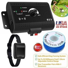 Electric Dog Fence In-ground Aboveground Pet Containment System