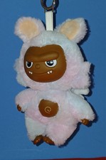 Aldi Exclusive 'No Angel' Fuzzy Monster Plush Toy Key Chain New Open Box