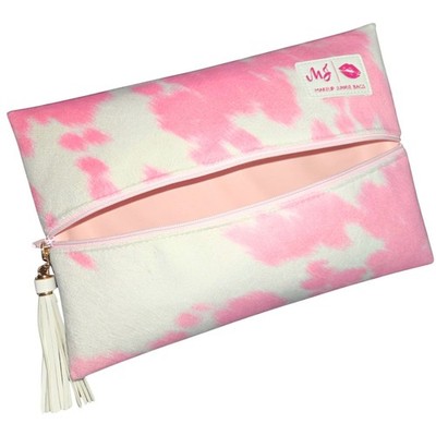 Makeup Junkie Bags Bonnie and Hide Velvet Make-Up Bag, Medium