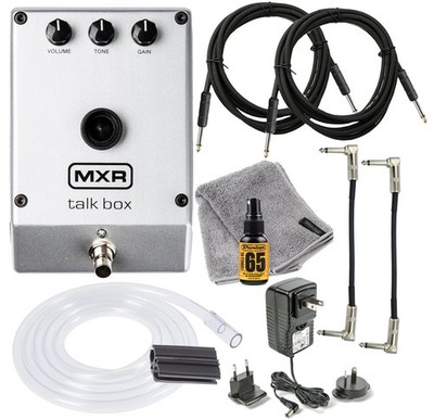 Guitar Effects Pedal Talk Box Voicebox MXR M222-TBB-3 Silver Keyboard Tonebird