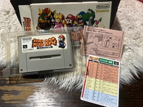 Super Mario RPG Famicom Import Japan No Manual Tested Works USA Seller