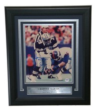 Harvey Martin Autographed Framed 8x10 Photo Cowboys PSA/DNA Super Bowl MVP